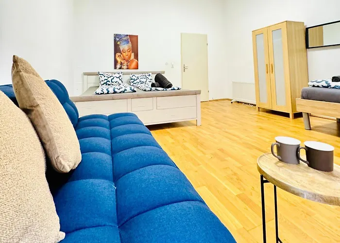 Comfy 1Br Apt For 4, 10Min Transport To Stadthalle