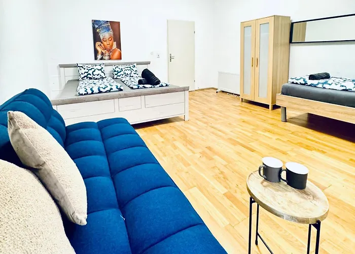 Comfy 1Br Apt For 4, 10Min Transport To Stadthalle
